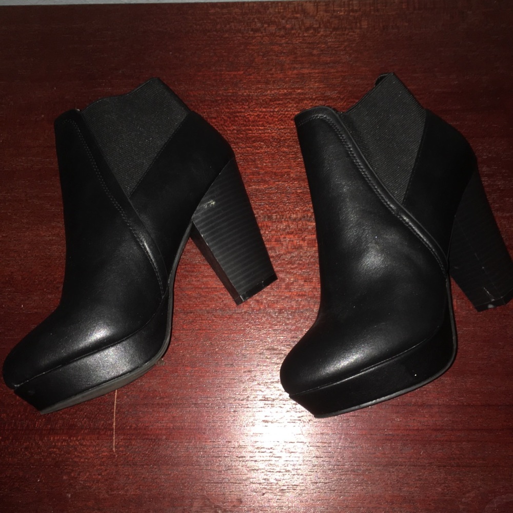 Black booties